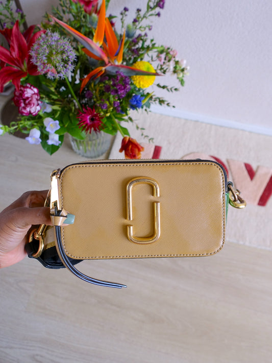 Marc Jacobs The Snapshot crossbody tan