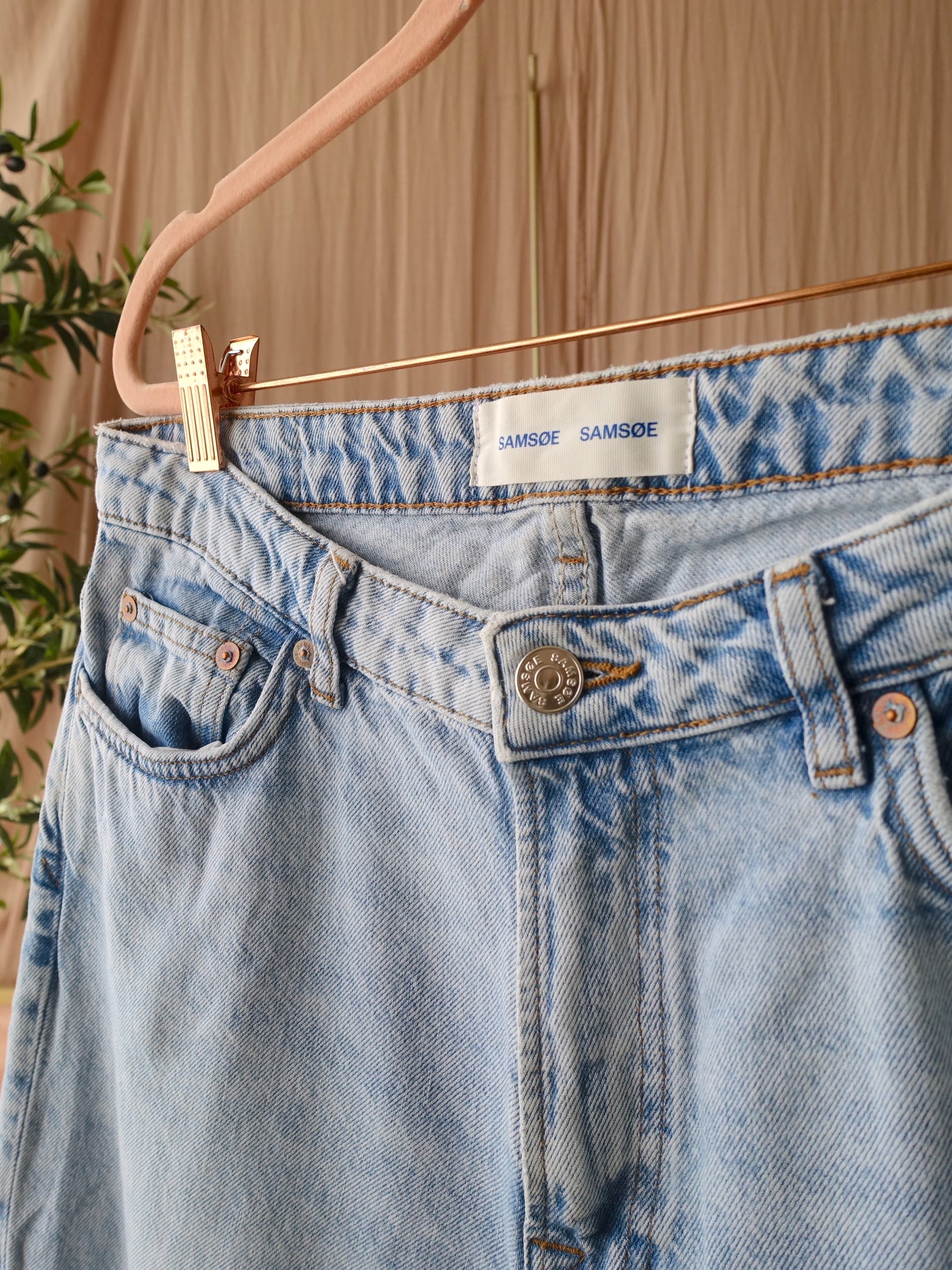 Samsøe Samsøe Marianne mid waist straight fit jeans