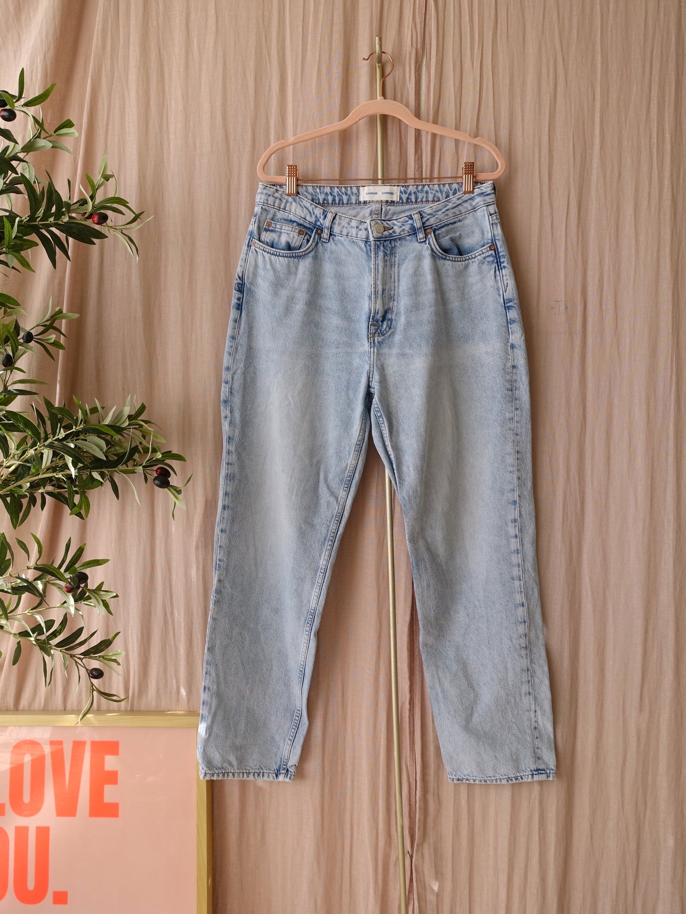 Samsøe Samsøe Marianne mid waist straight fit jeans