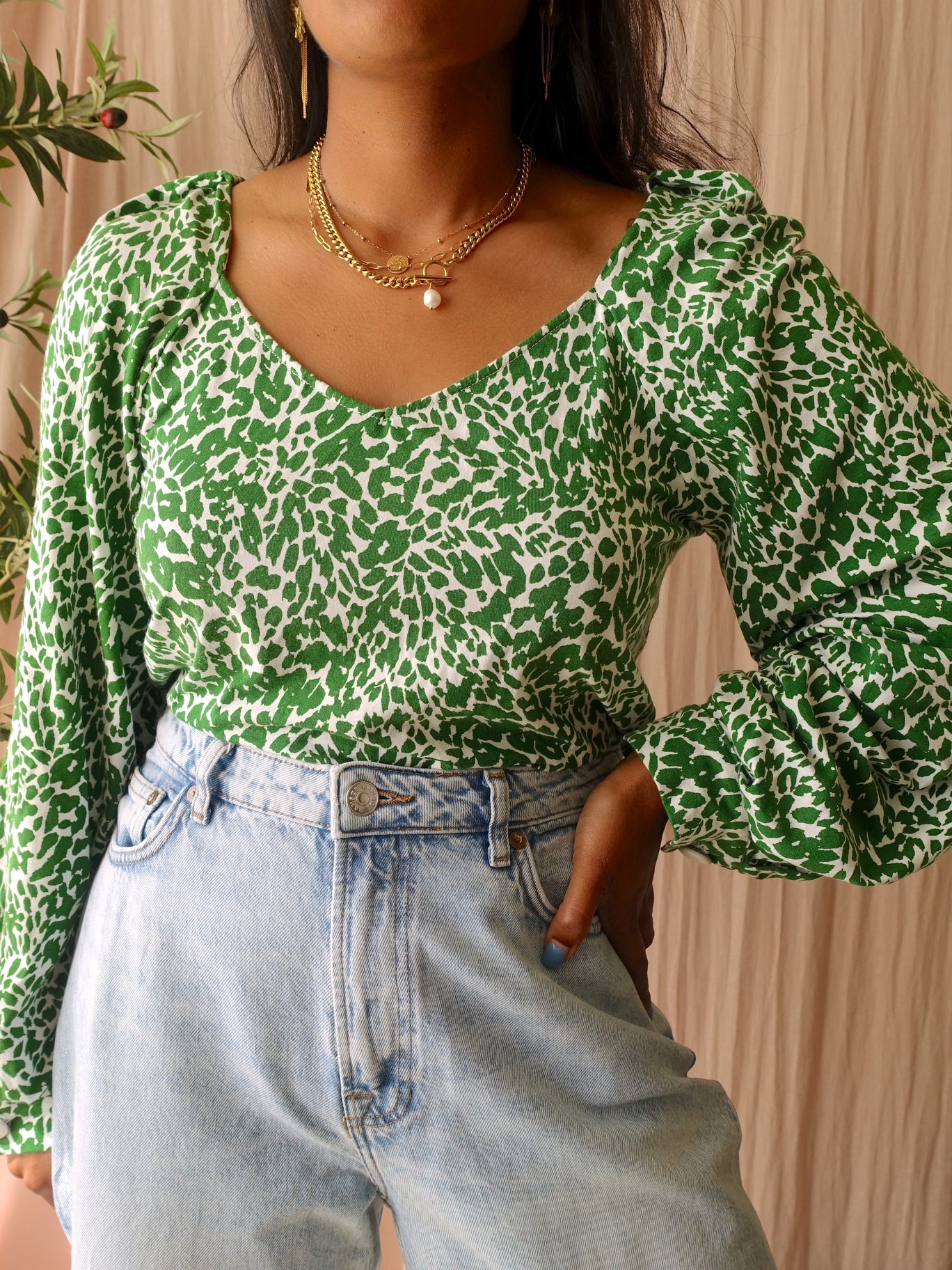 Juffrouw Jansen Meike bowtie top