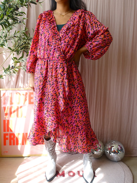 Miljuschka the discodip festival lurex jurk