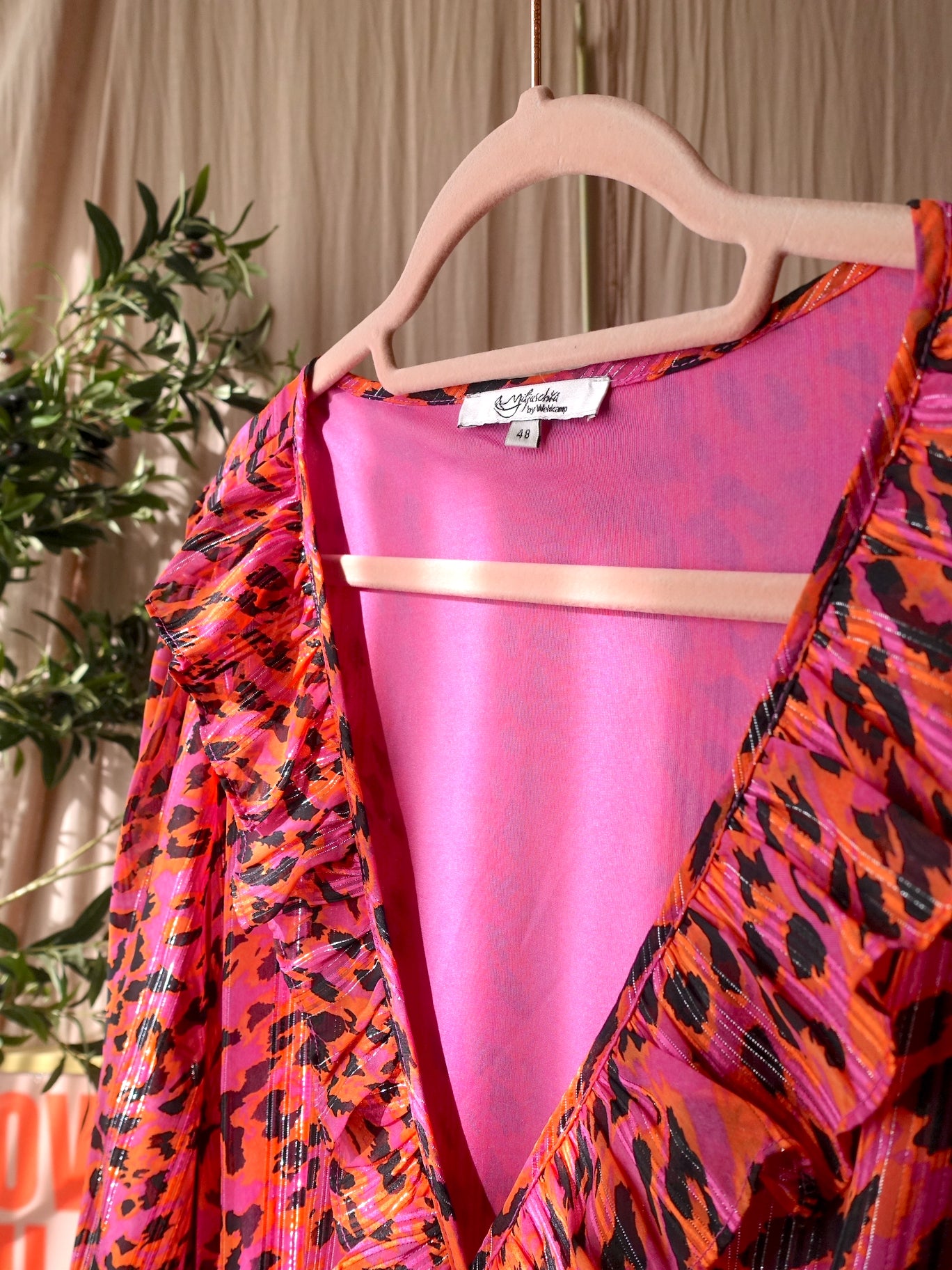 Miljuschka the discodip festival lurex jurk