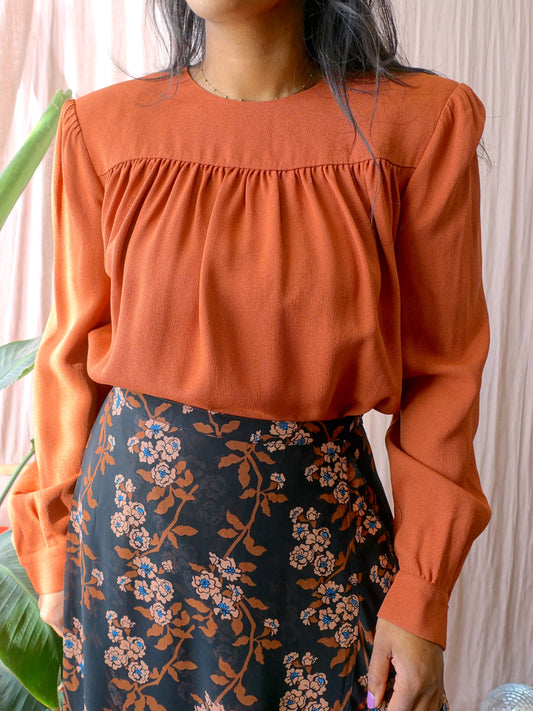 Miu Miu original shoulder detail top