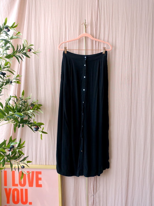 Dante6 soir crepe viscose skirt black