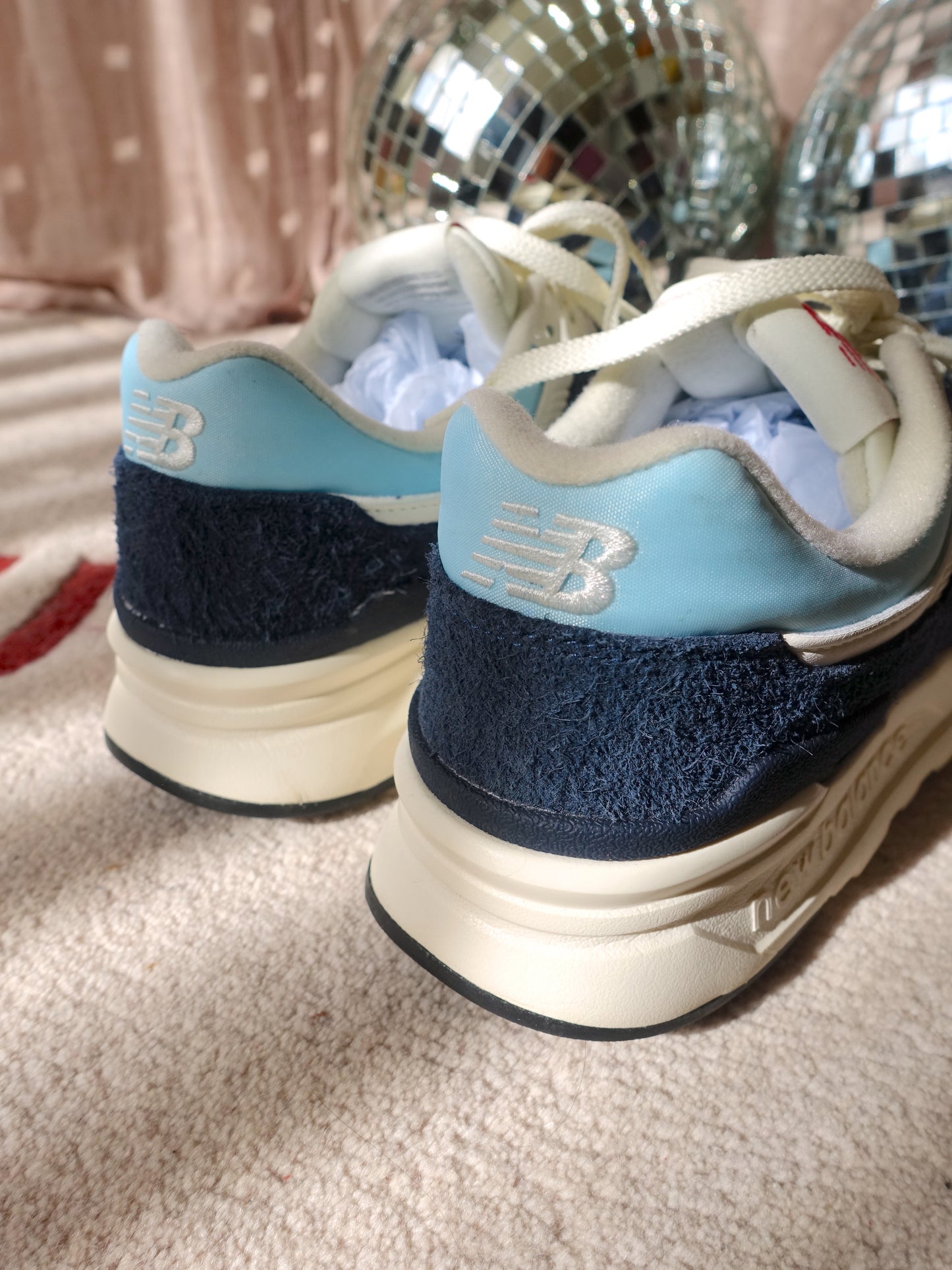 New Balance 997H light blue / navy / white