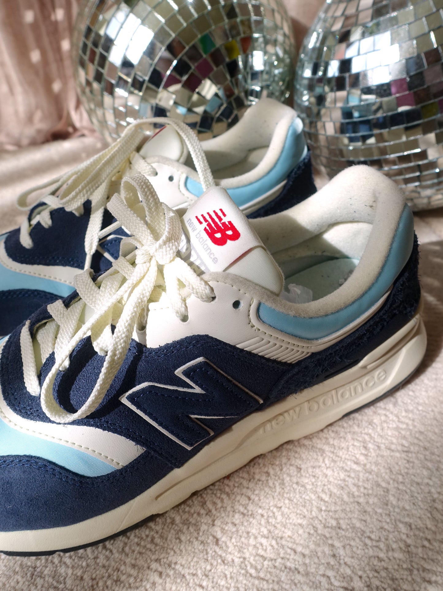 New Balance 997H light blue / navy / white
