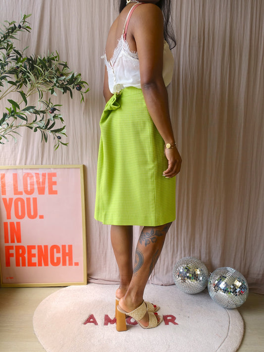 Nina Ricci Edition Boutique vintage designer skirt