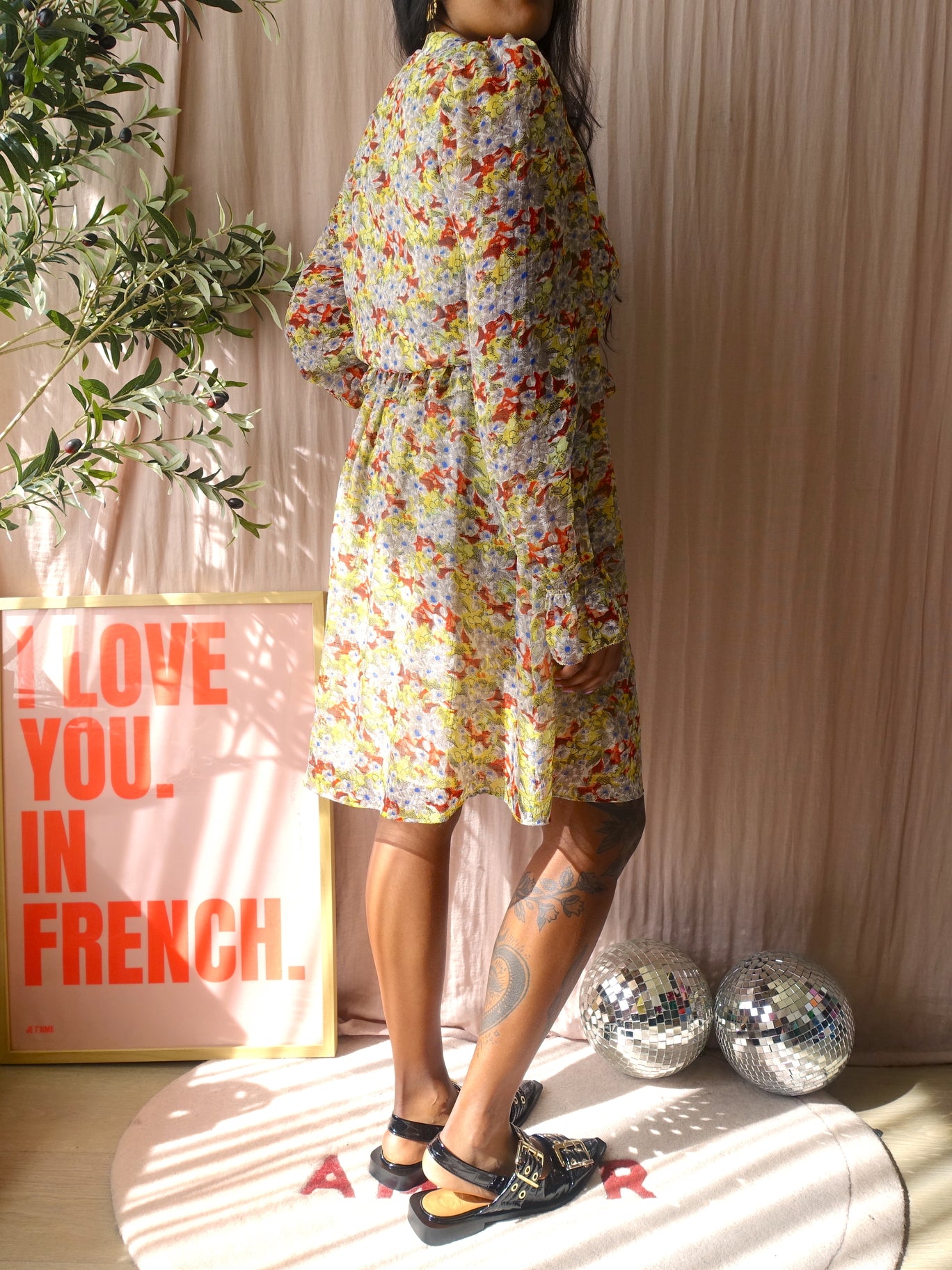 & Other Stories the happy floral jurk