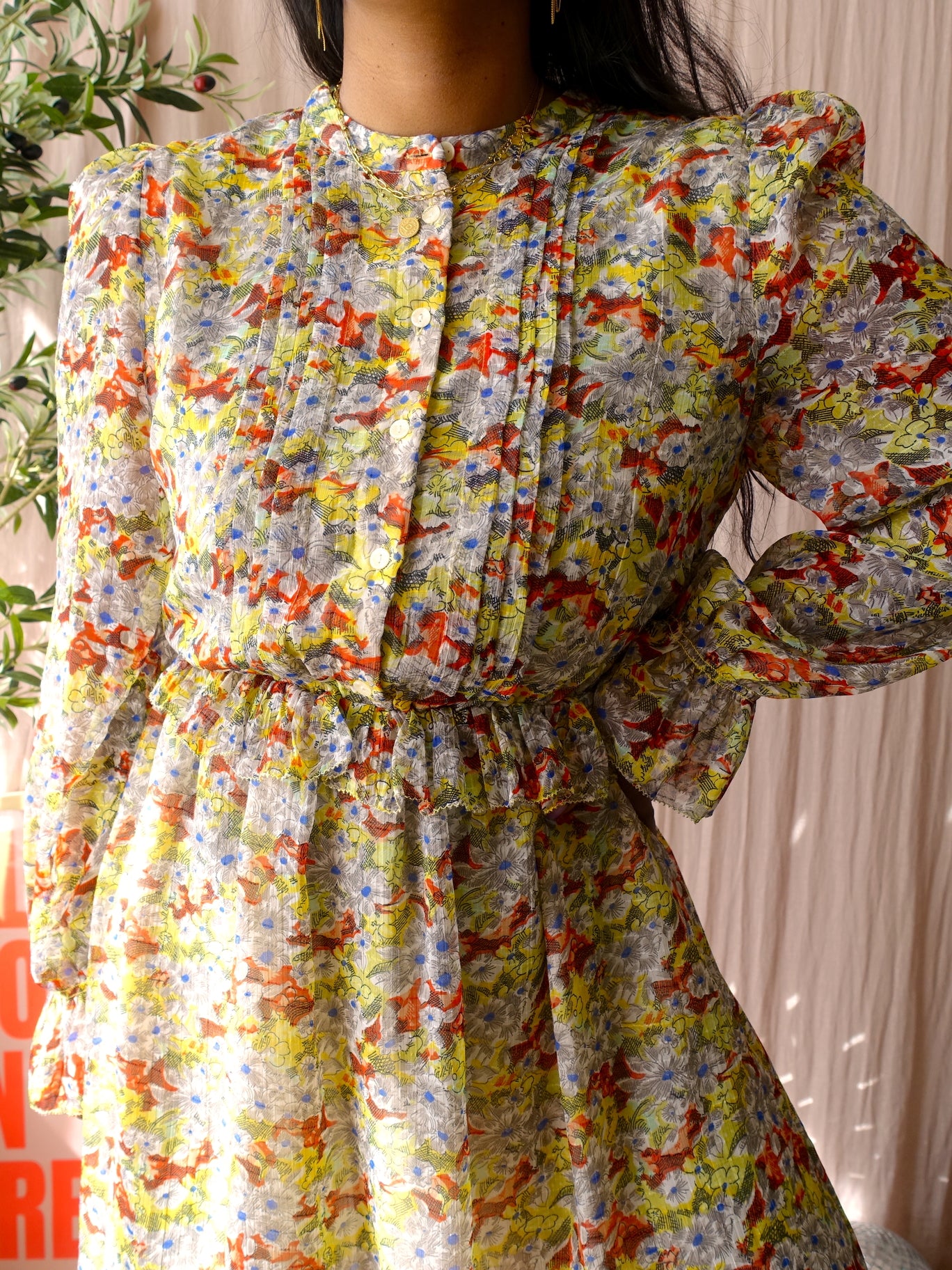 & Other Stories the happy floral jurk