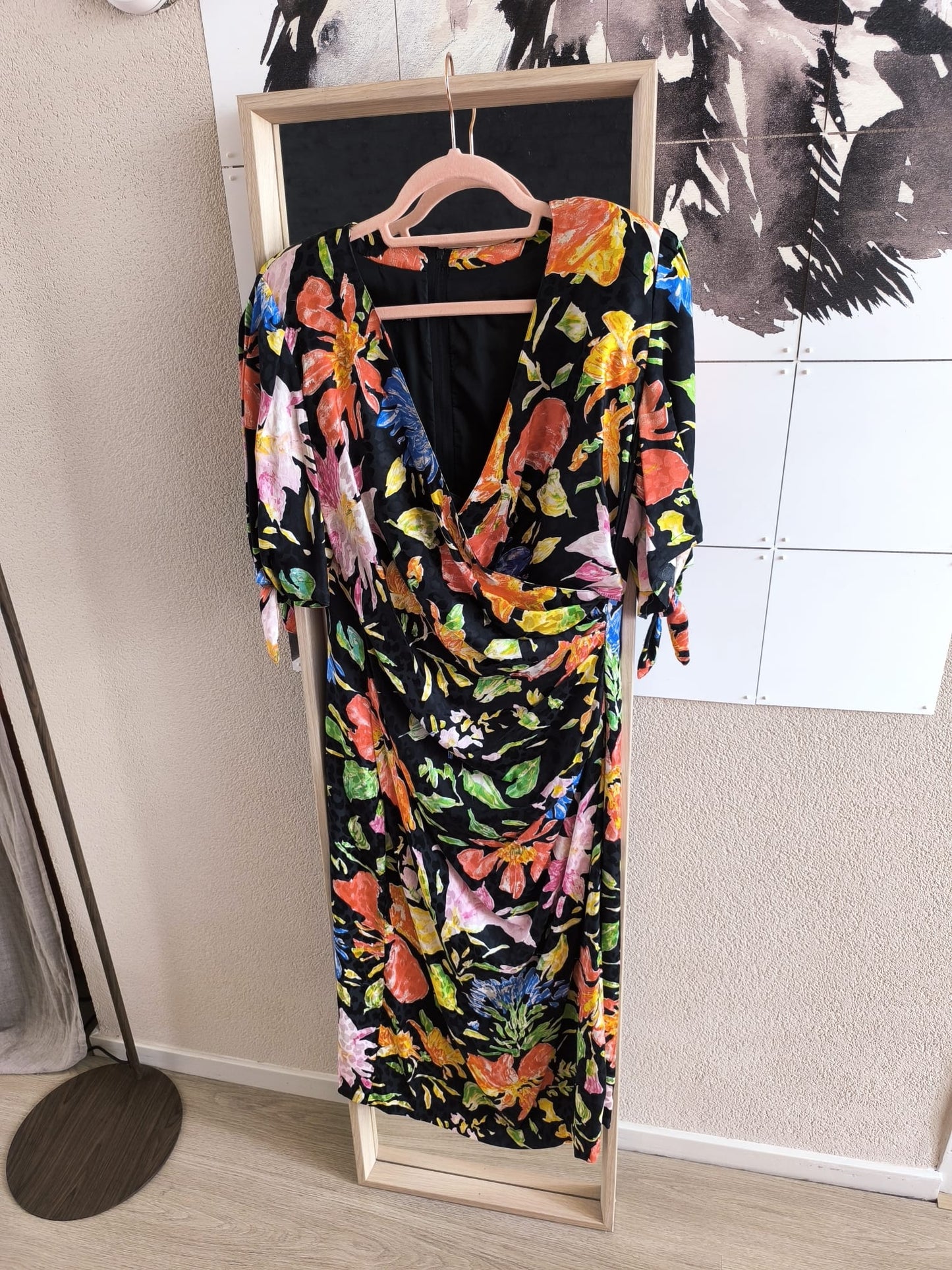 Louis Féraud original designer 100% silk dress