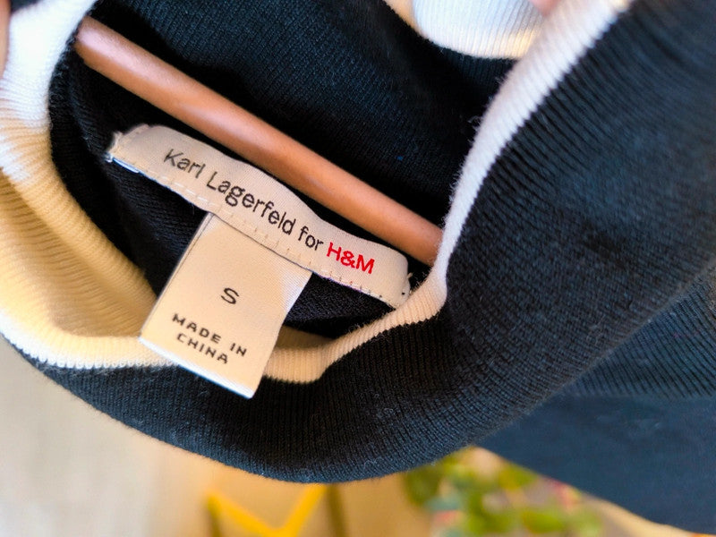 Karl Lagerfeld for H&M limited collab col knit monochrome