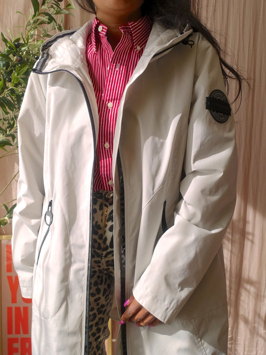 Betty Barclay outdoor rain jacket light grey