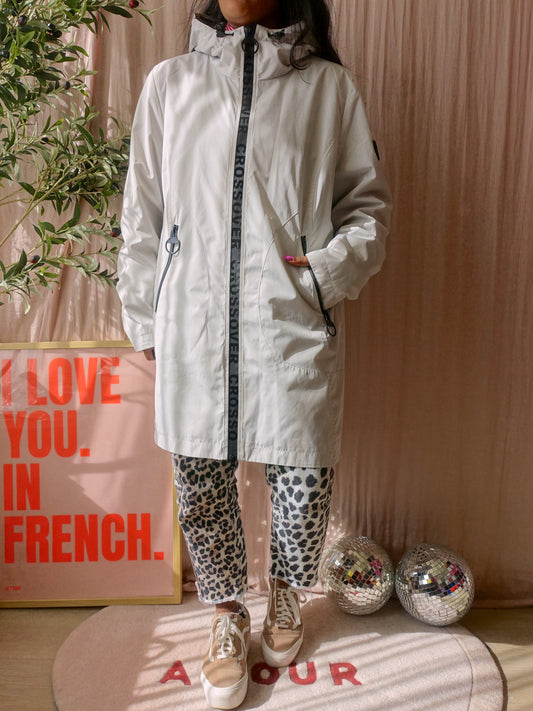 Betty Barclay outdoor rain jacket light grey