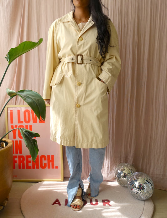 Ralph Lauren exclusive vintage trenchcoat buttermilk