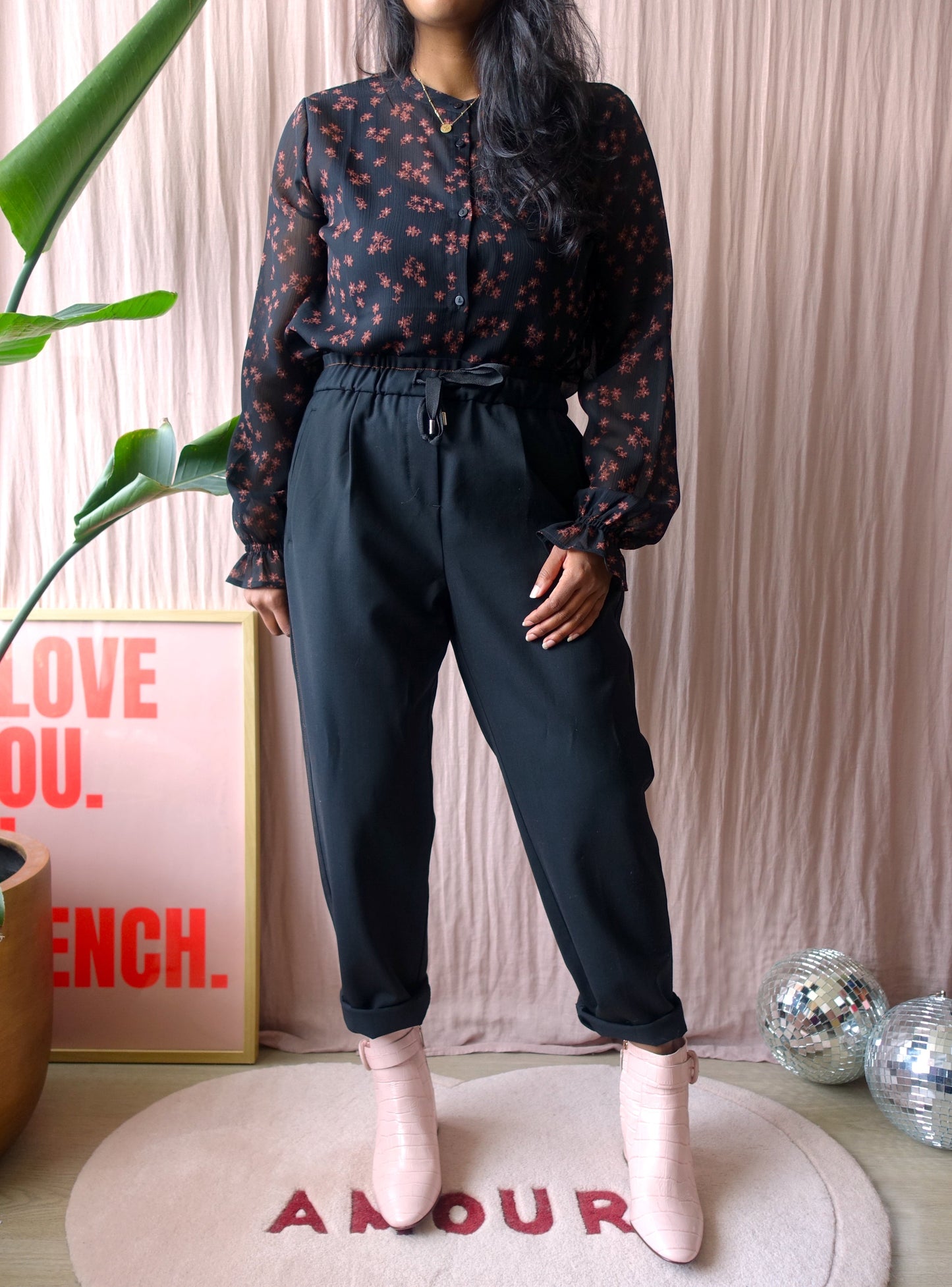 Reiss favourite wool stretch pantalon
