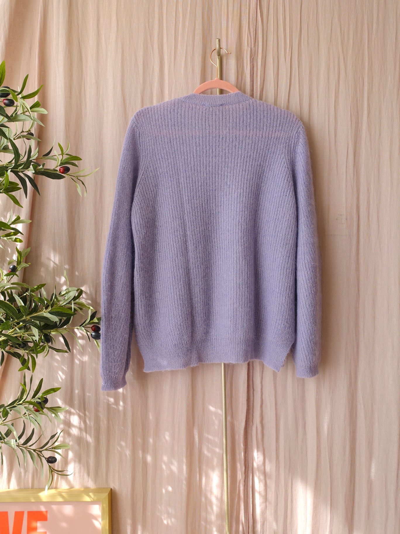 Riani luxury alpaca & mohairmix knit dusty lavender
