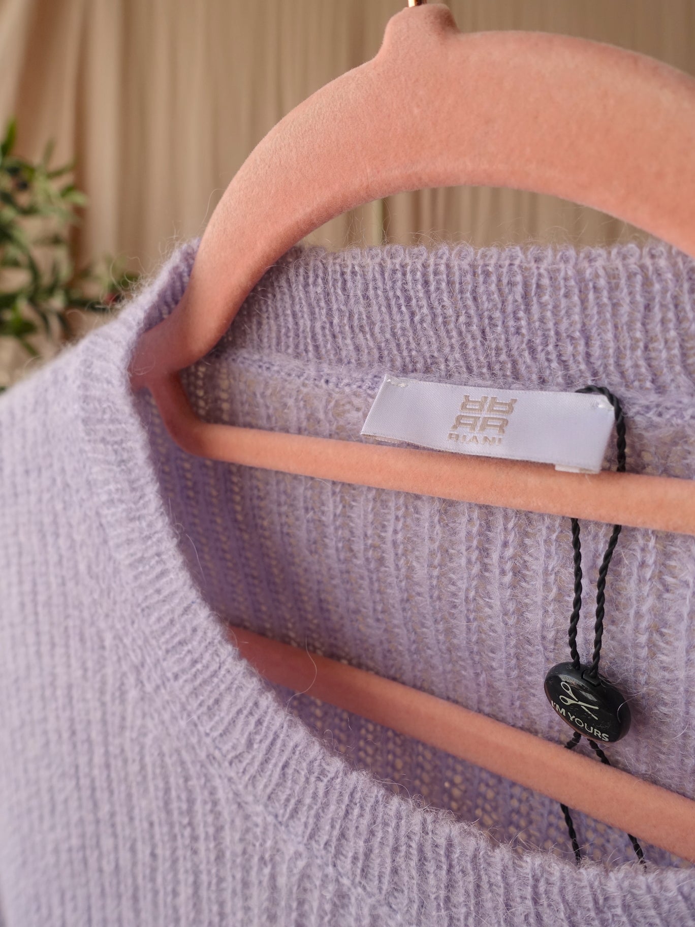 Riani luxury alpaca & mohairmix knit dusty lavender
