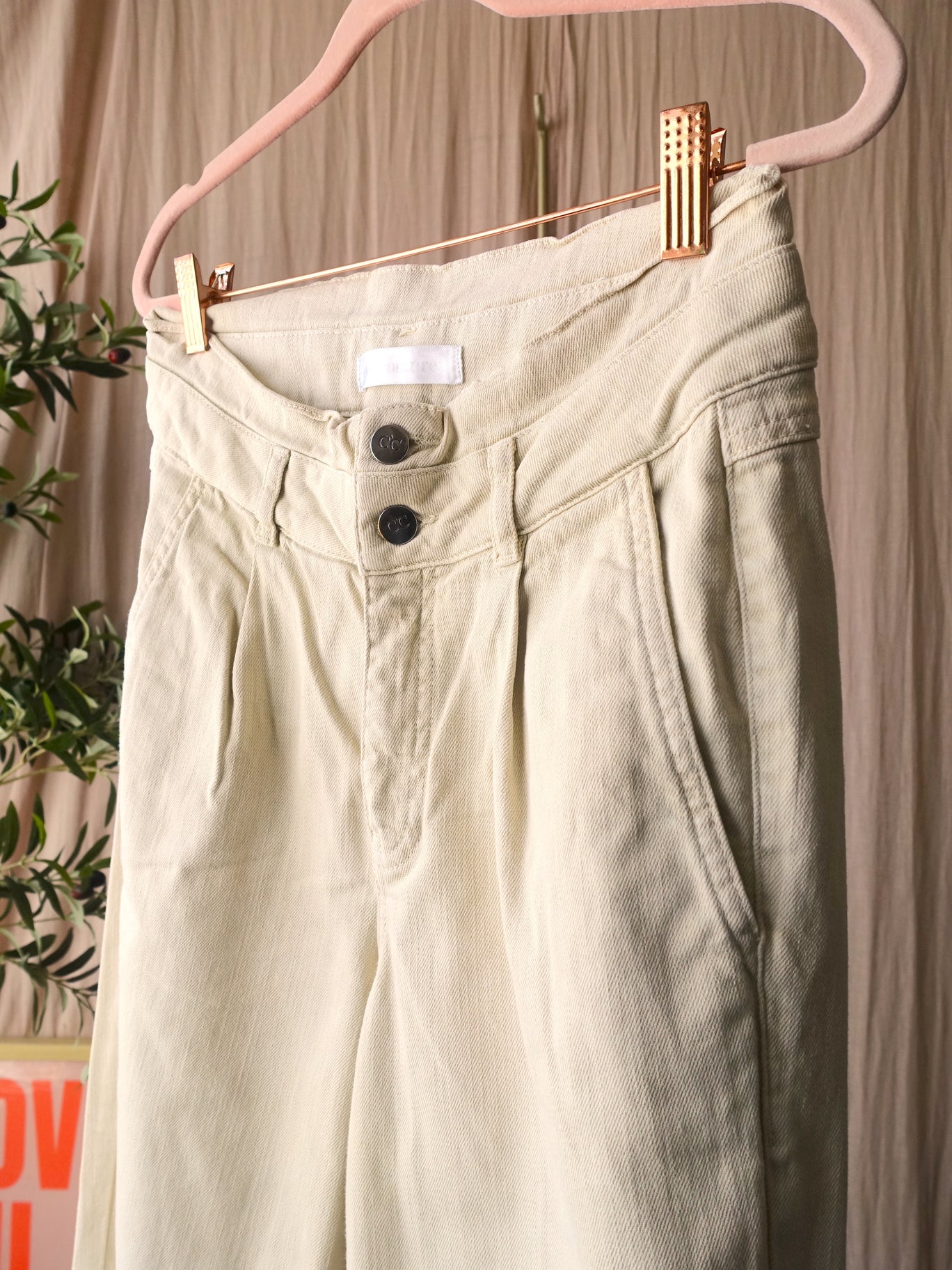 Co'couture denzel dakota jeans ecru