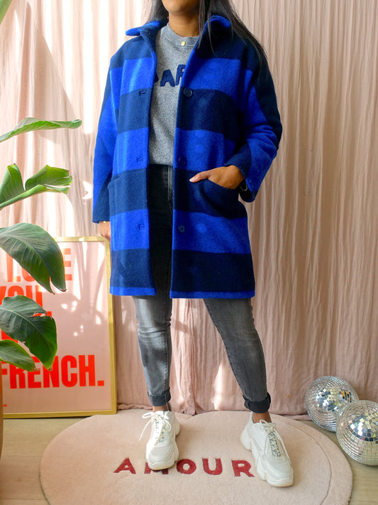 Samsøe Samsøe oversized woolmix coat Dalma