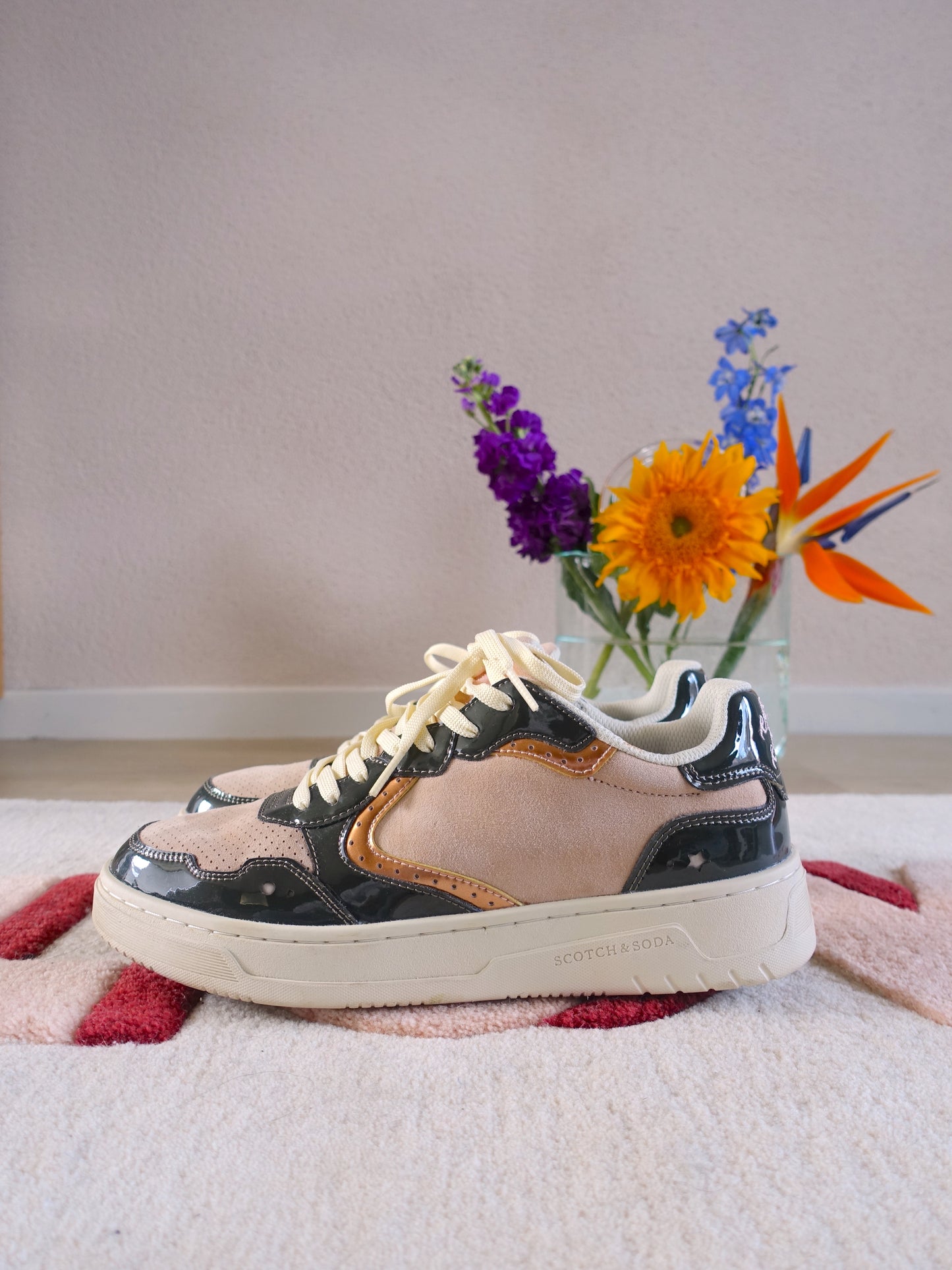 Scotch & Soda Elli leather sneakers