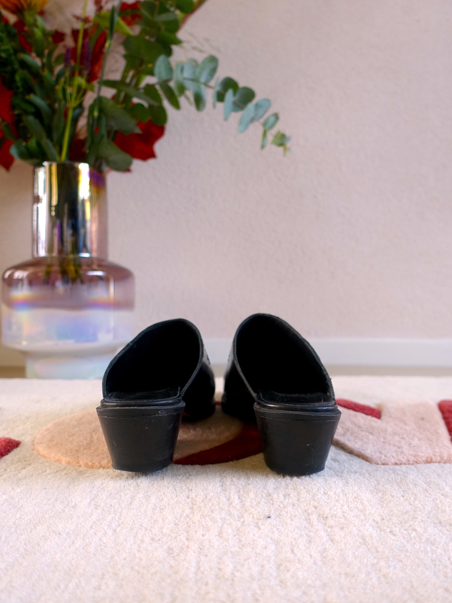 Scotch & Soda western mules dark wine