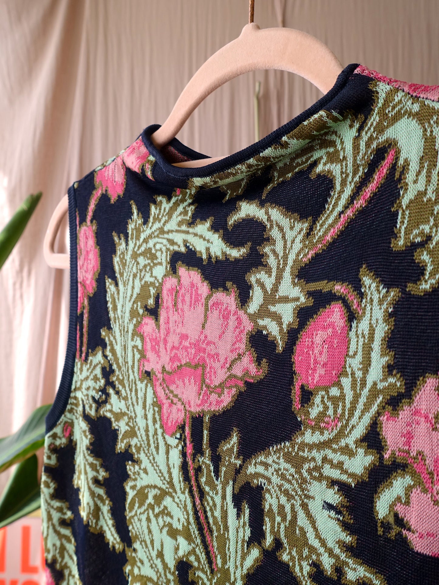 Scotch & Soda jacquard co-ord set vintage flowers