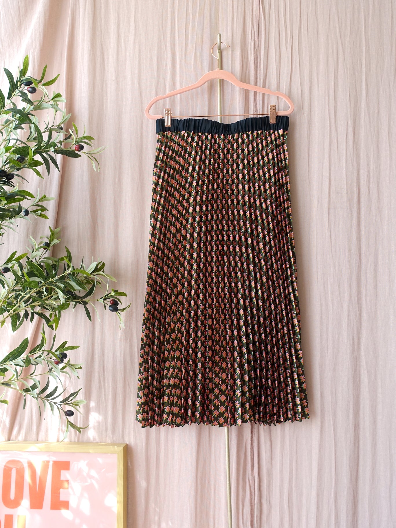 Scotch & Soda la nuit midi plissé rok
