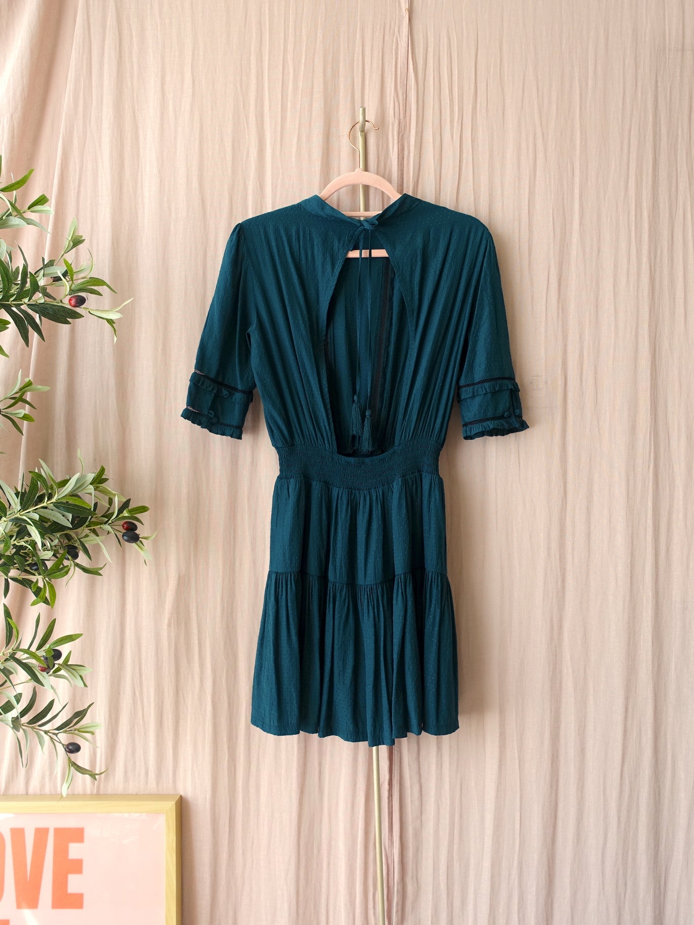 Sessùn Alamanda dress forrest biome