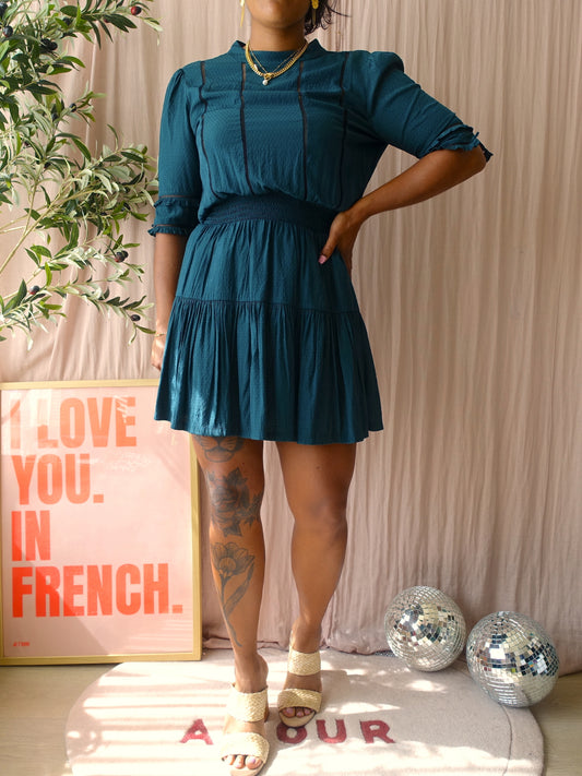 Sessùn Alamanda dress forrest biome