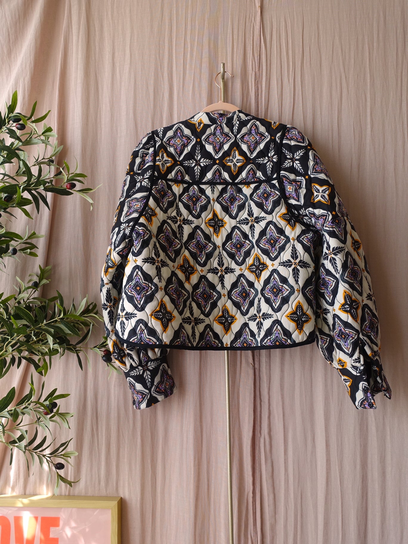 Shoeby la prism quilted boho jacket
