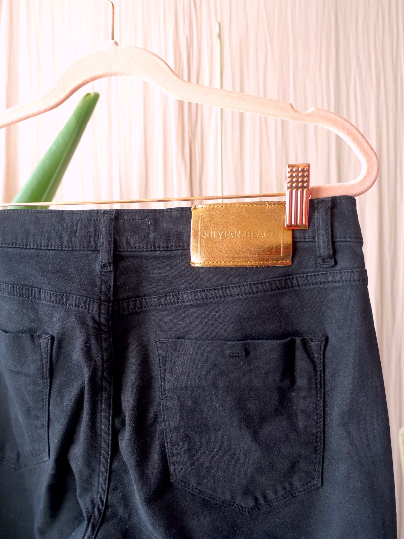 Silvian Heach farrah flare leg jeans zwart