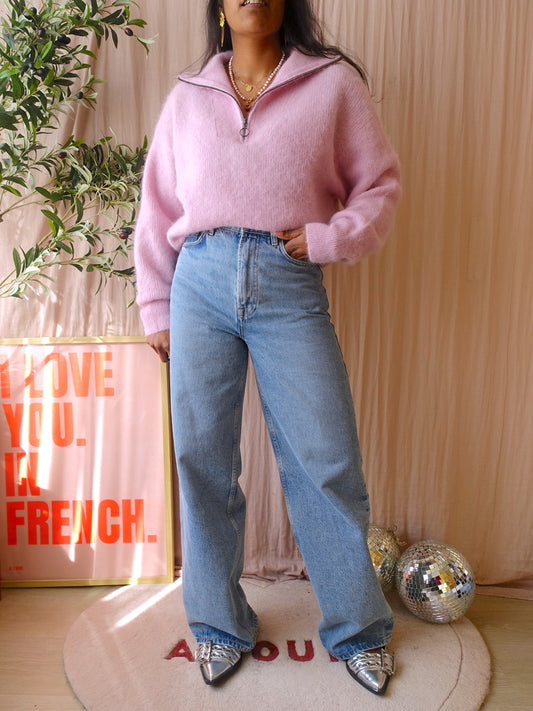 Sissy-Boy alpacamix palmar knit cherry blossom