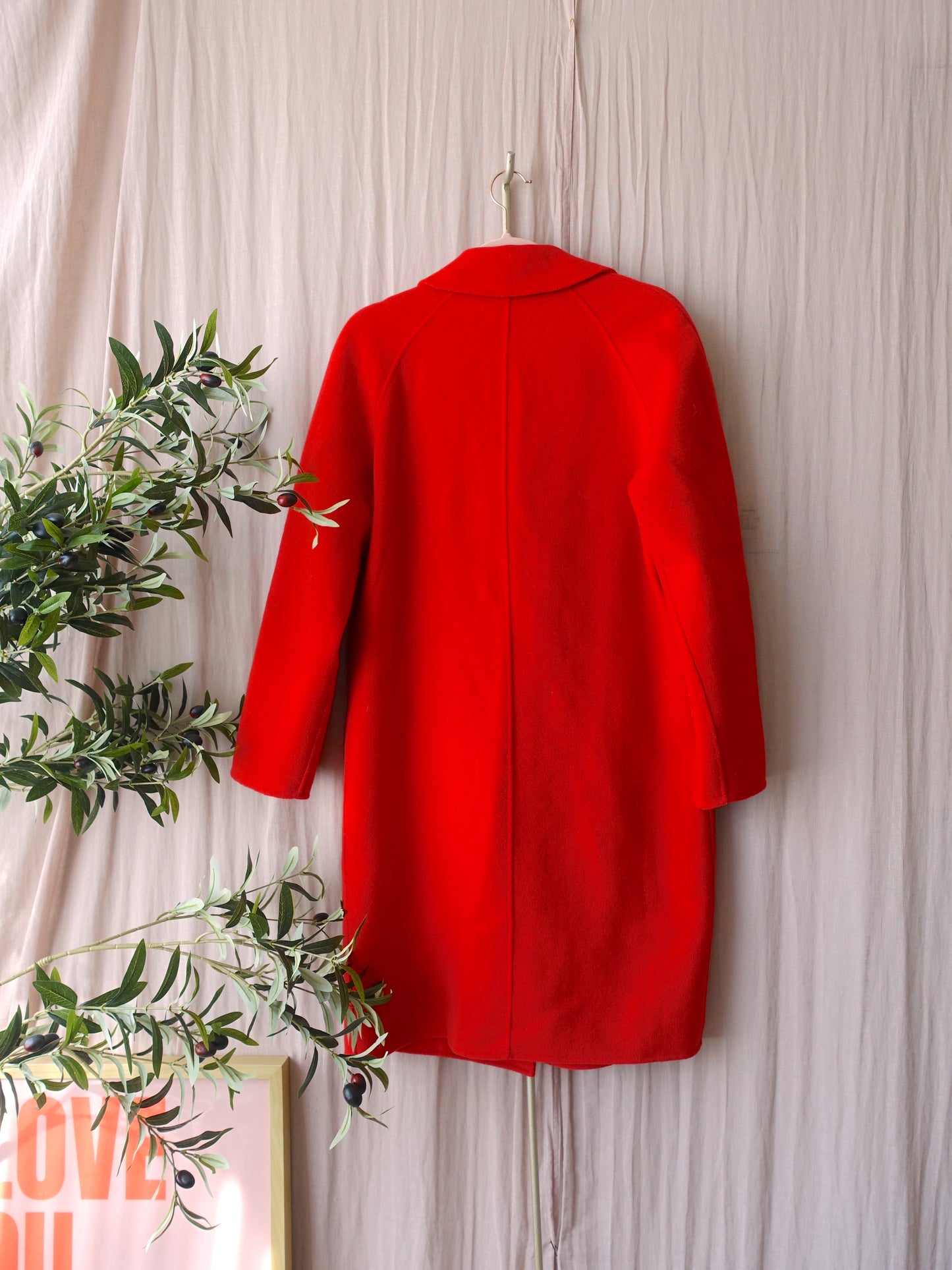 Sissy-Boy woolmix inbetween coat classic red