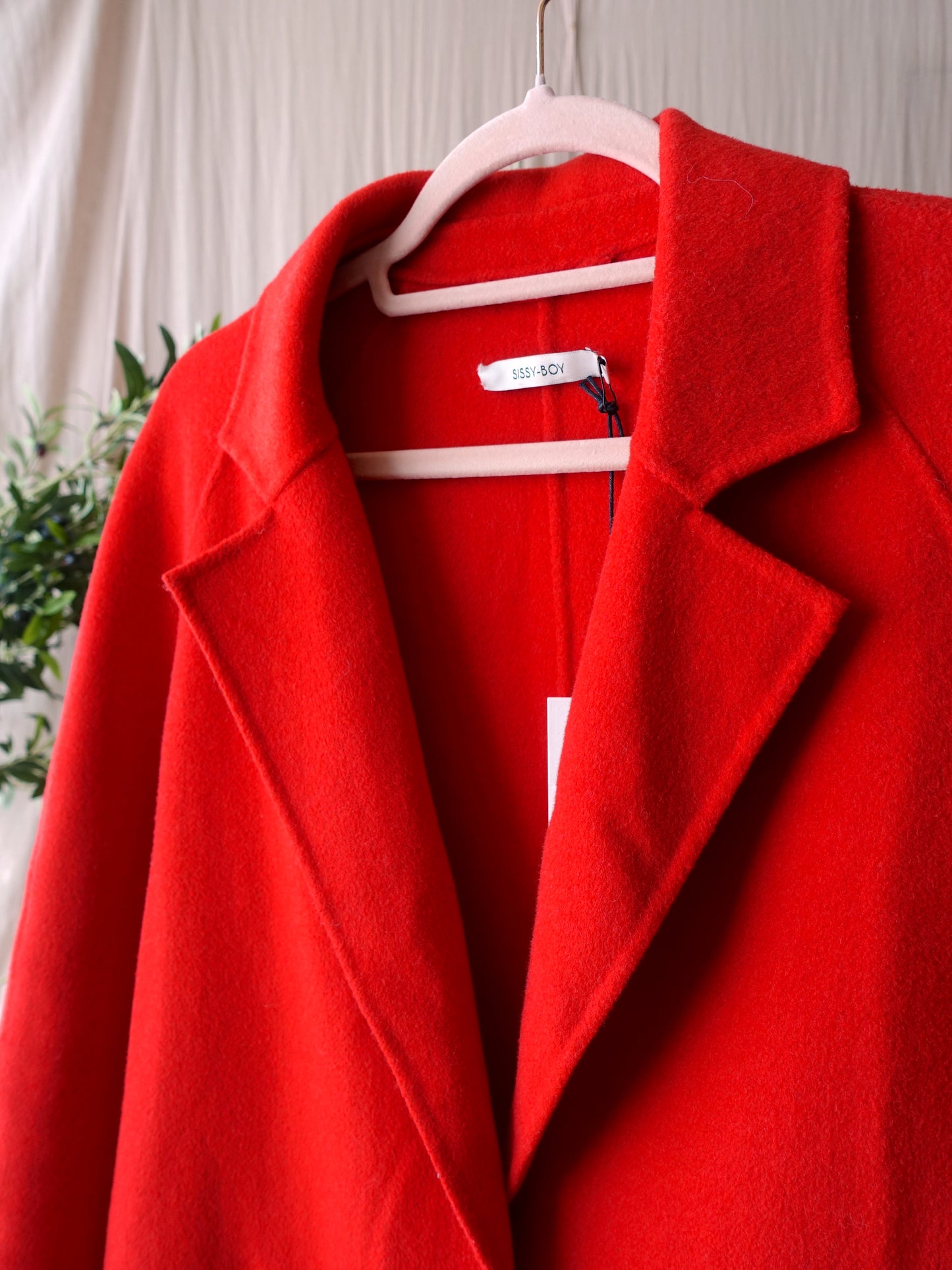 Sissy-Boy woolmix inbetween coat classic red