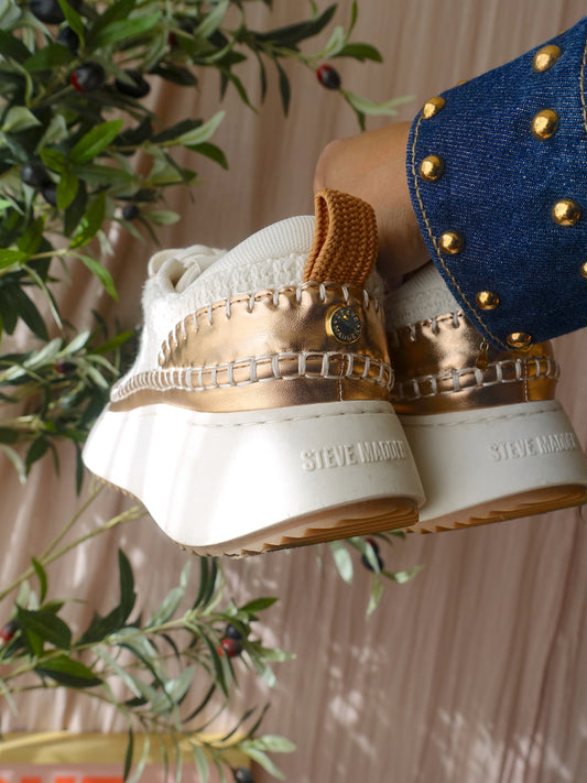 Steve Madden doubletake lederen sneakers