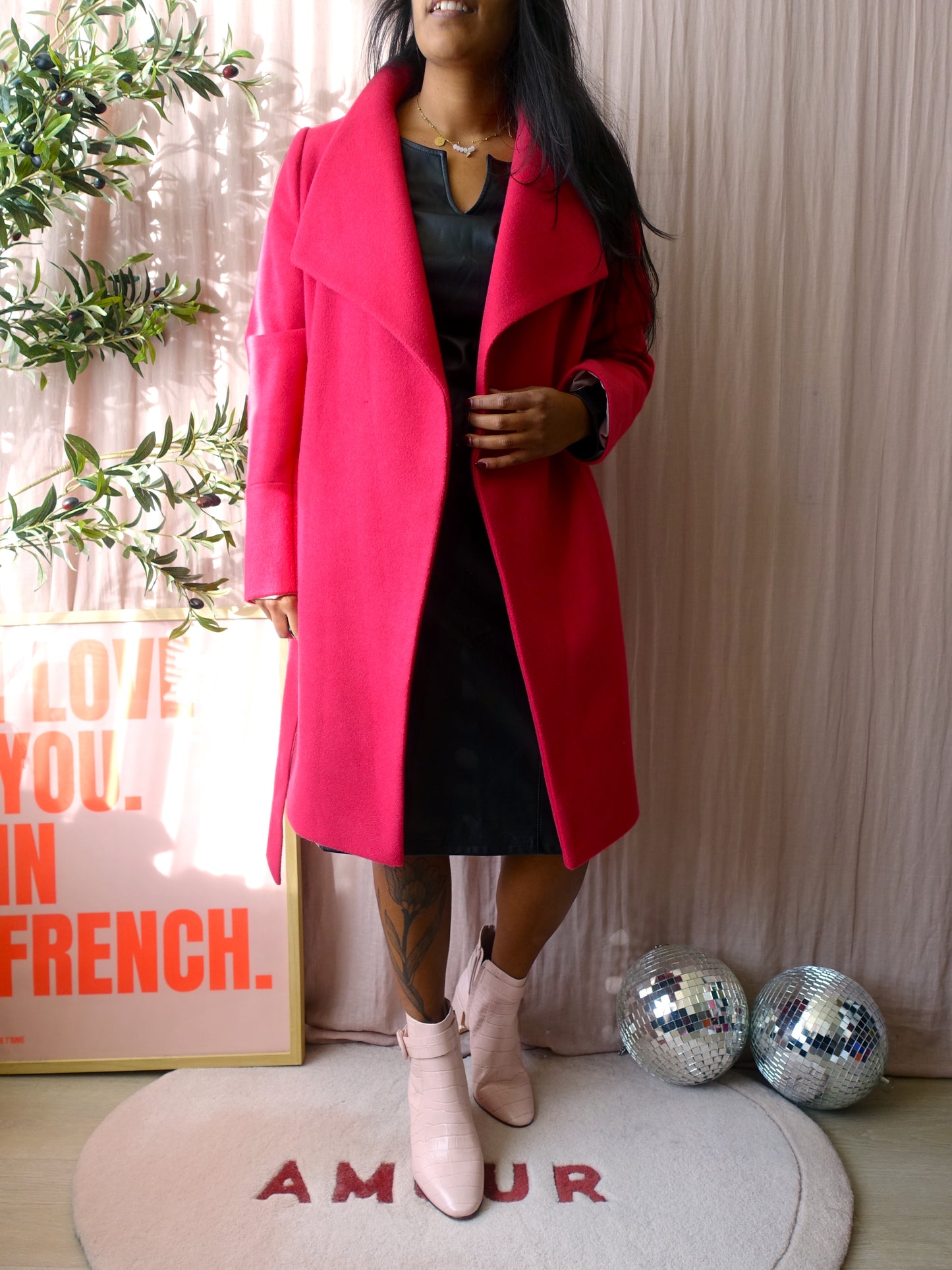 Studio Anneloes vegan leather jurk