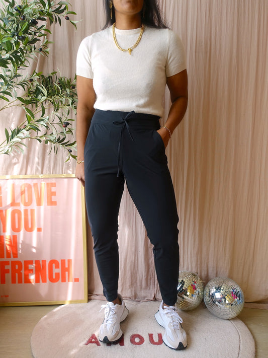 Studio Anneloes startup travel quality pants zwart