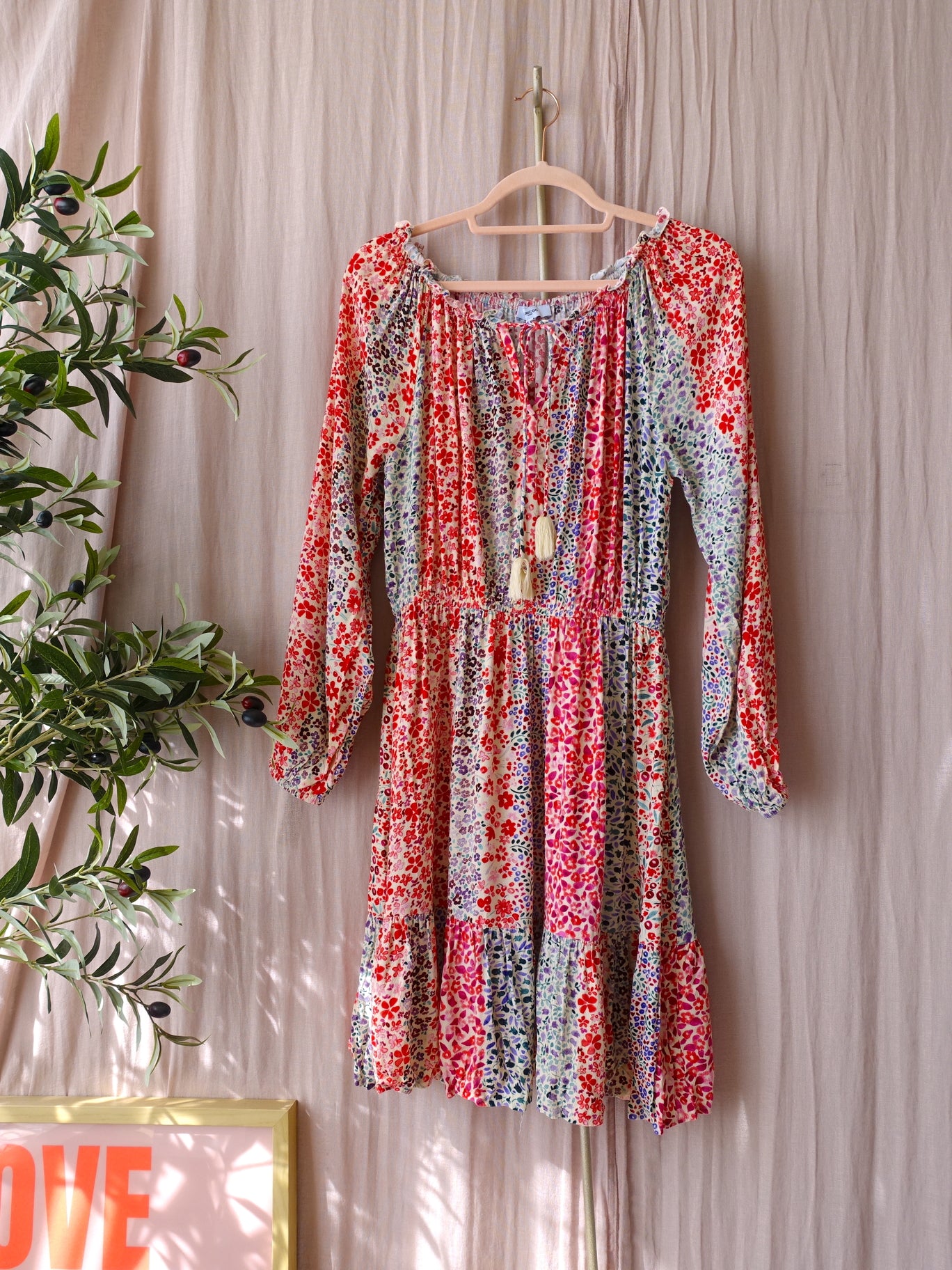 Suncoo viscose flower jurk