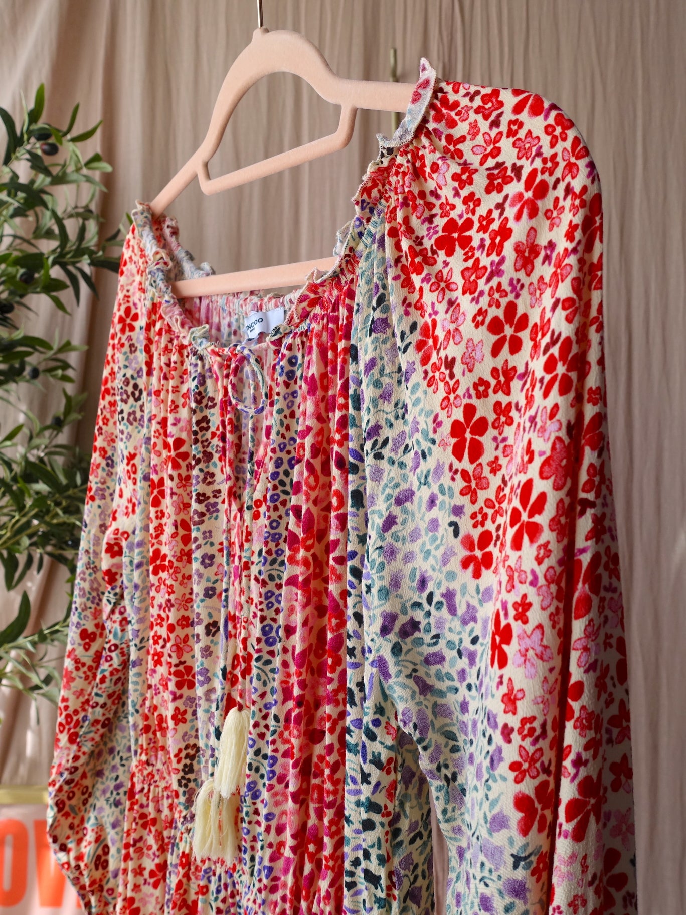Suncoo viscose flower jurk