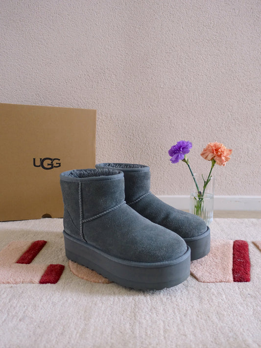 UGG Classic Mini Platform rainstorm grey