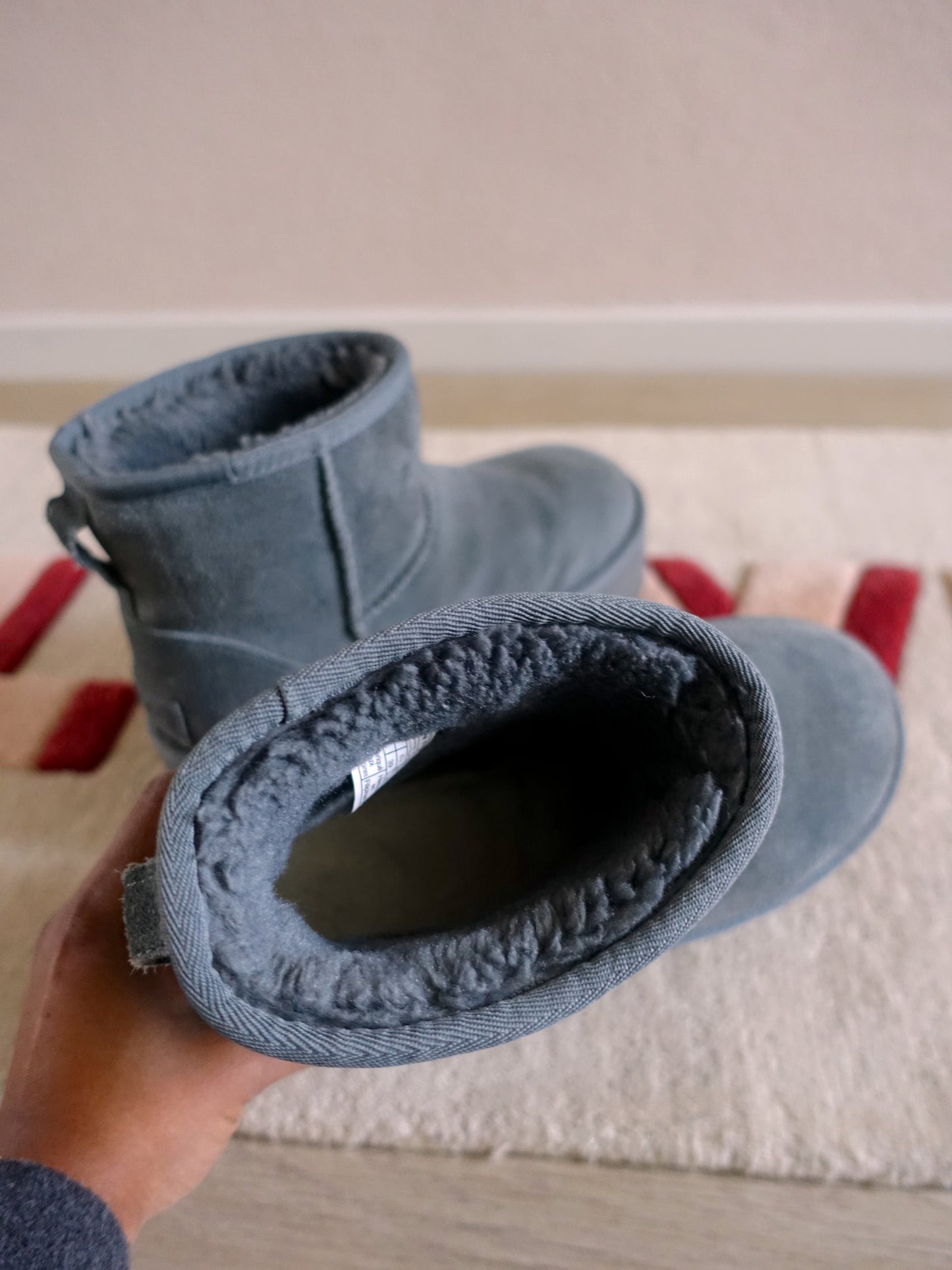 UGG Classic Mini Platform rainstorm grey