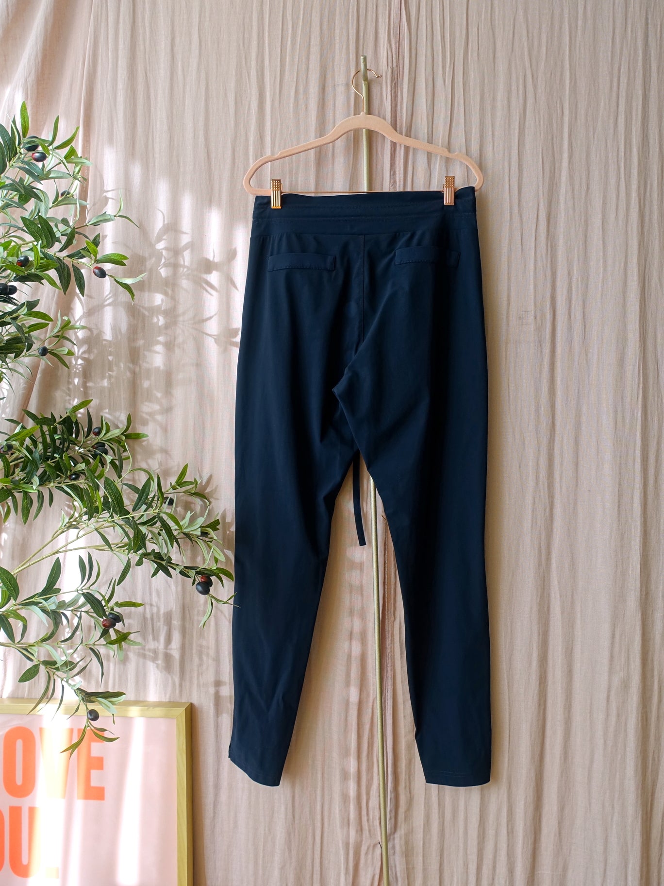 Studio Anneloes downstairs bonded pantalon midnight blue