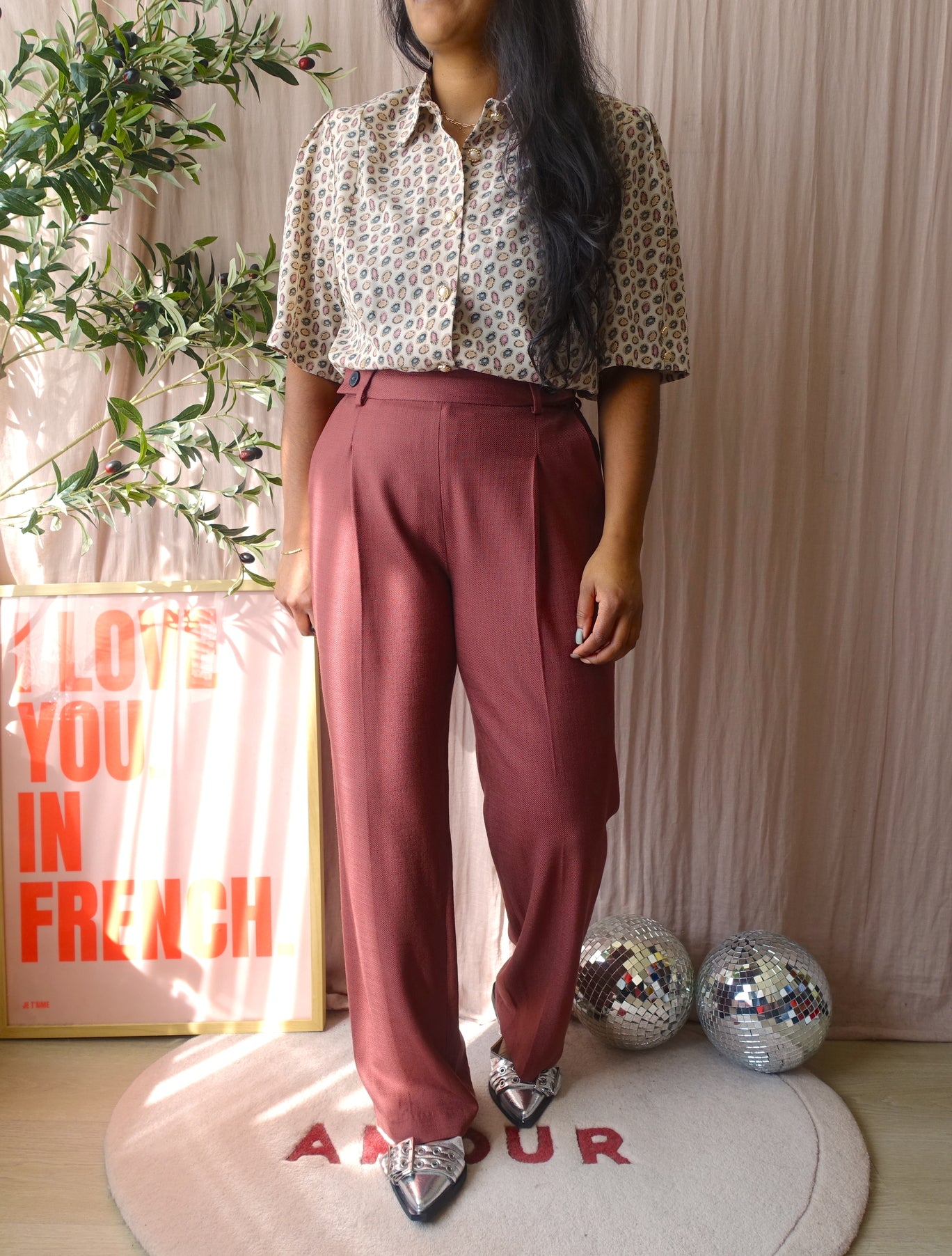 The Vintage pastel paisley shirt