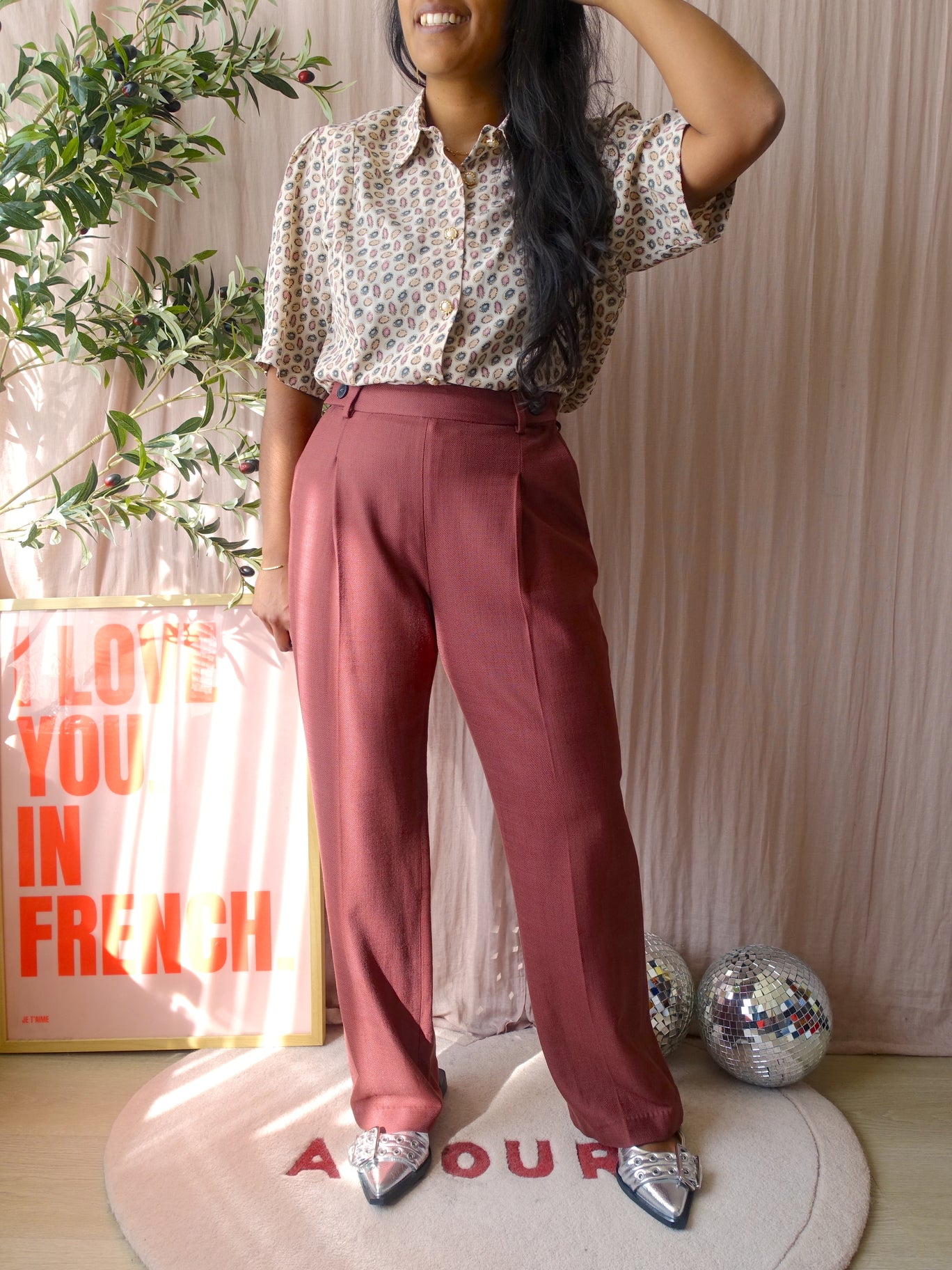 The Vintage pastel paisley shirt