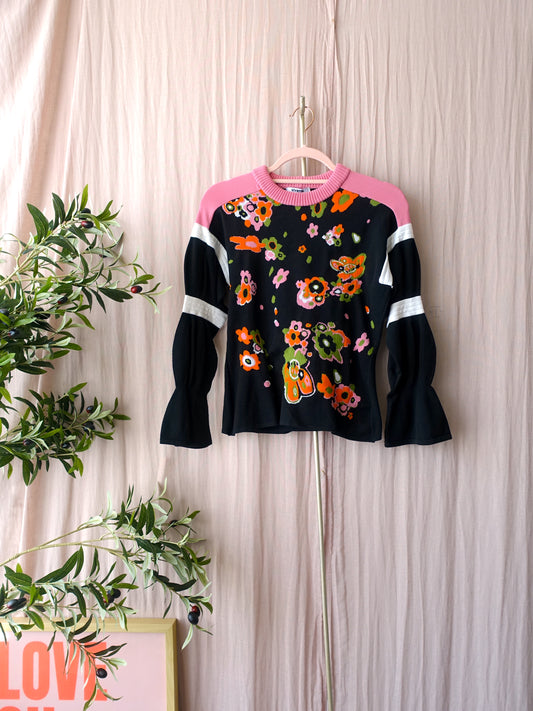 Vivetta original vintage floral pullover