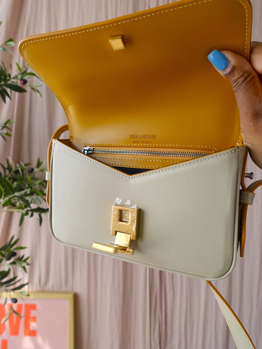 Zadig & Voltaire Le Initiale mini crossbody calf leather