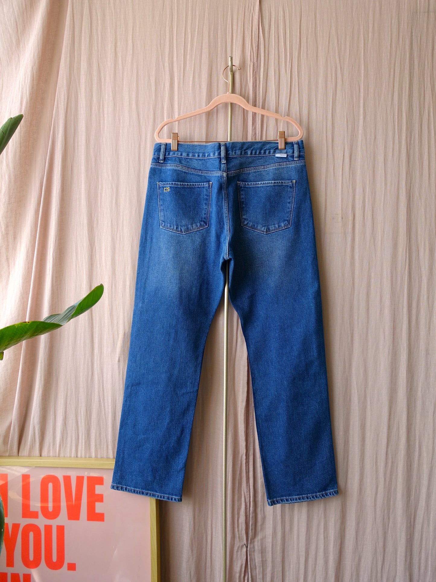 CHPTR-S timeless high waist straight jeans