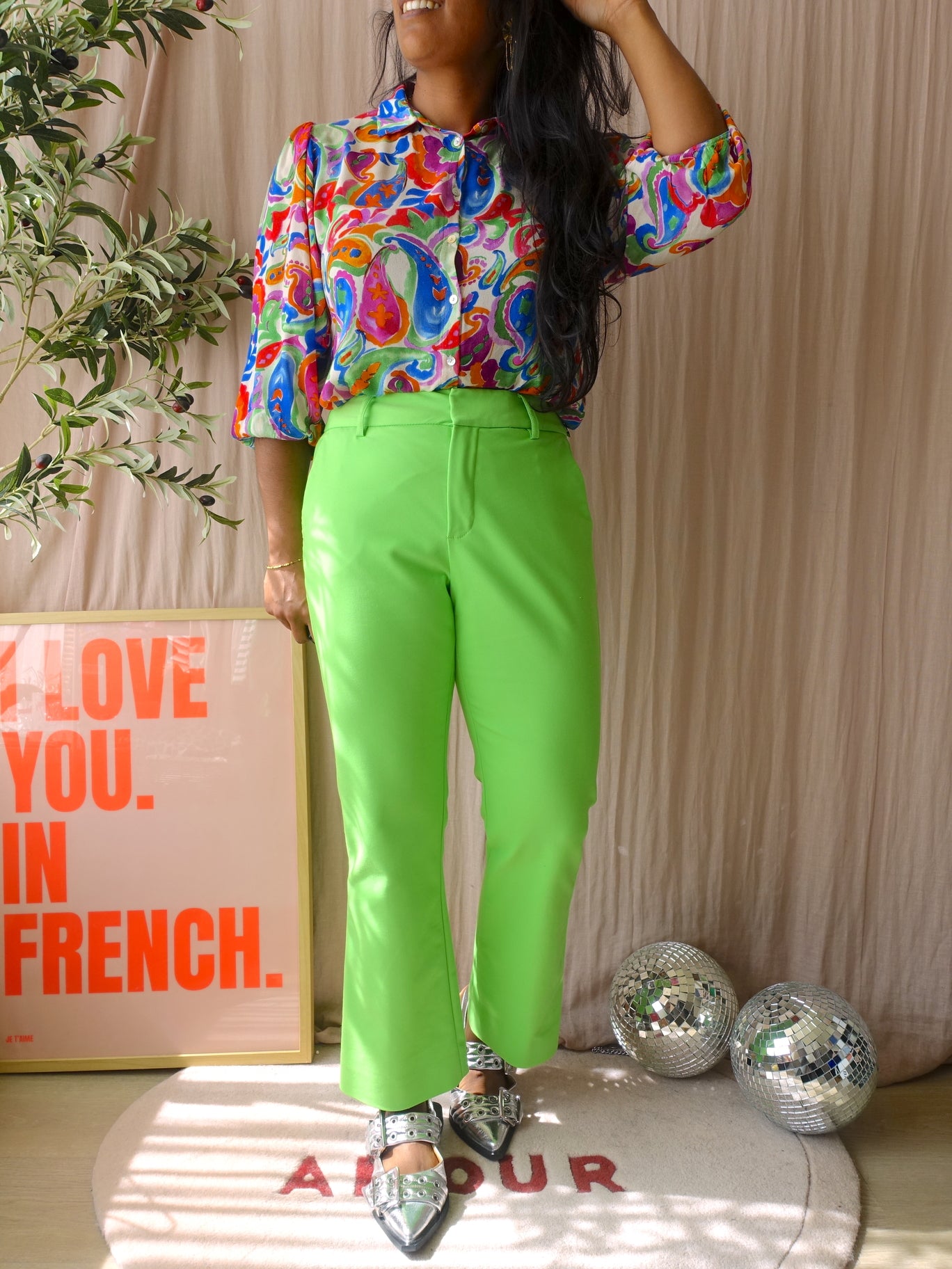 Mos Mosh Jovina night pant green flash