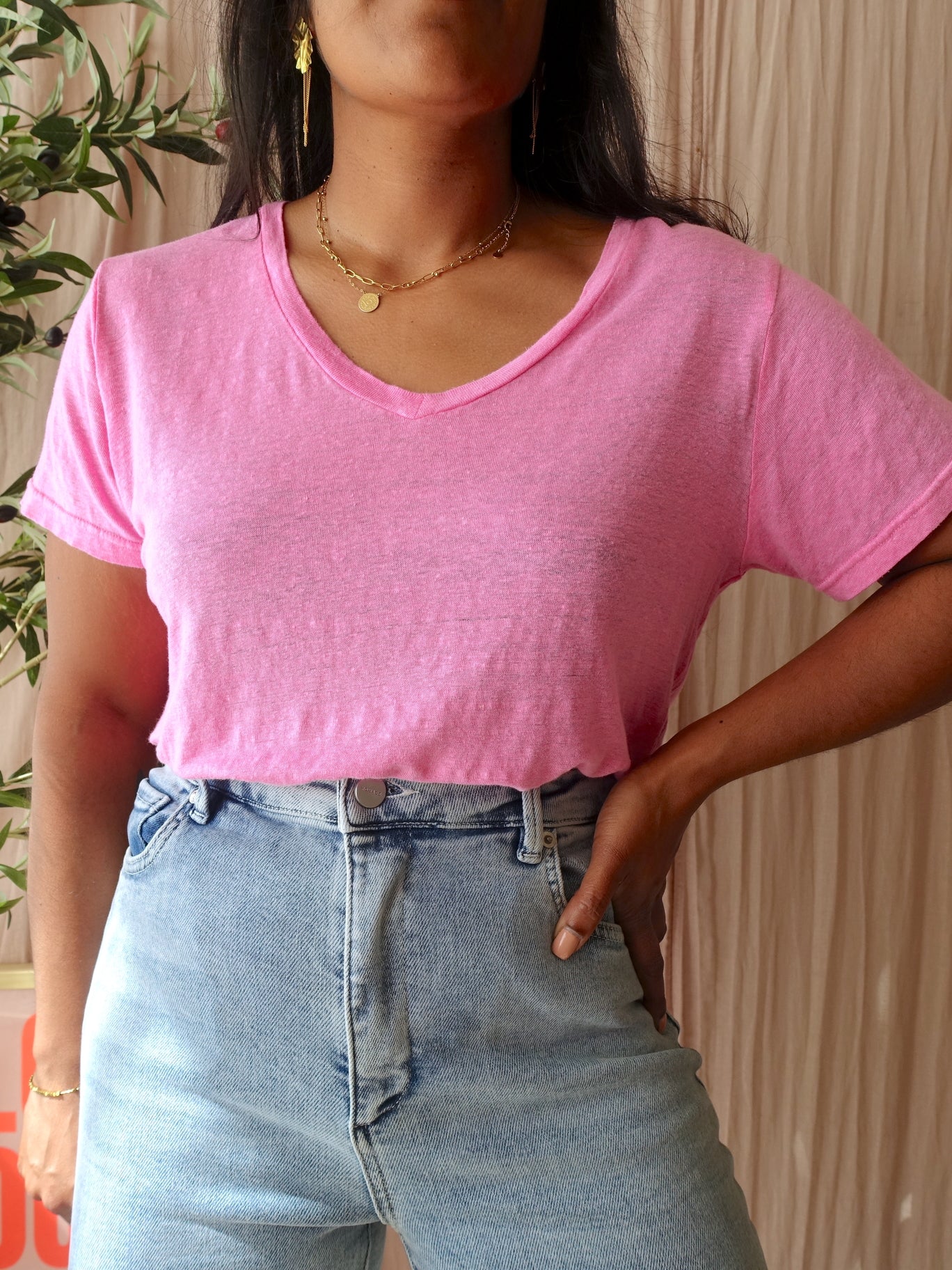 Homage to Denim high waist sarah stretchy straight jeans