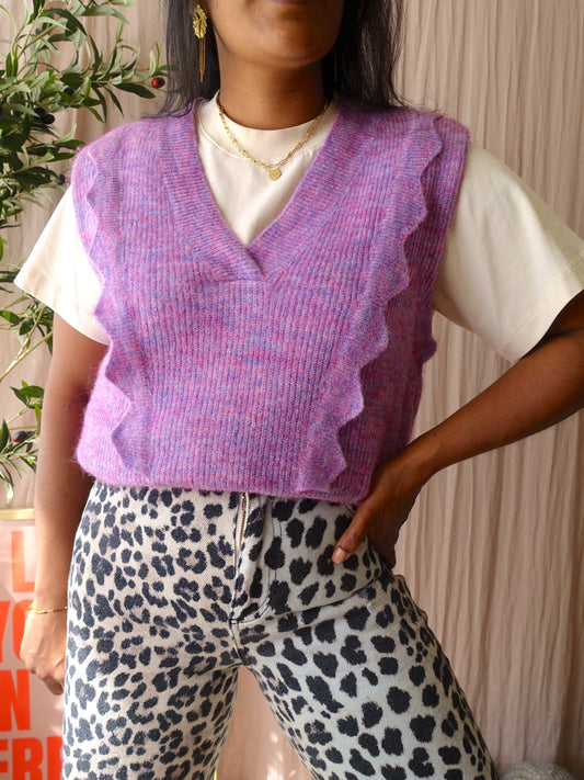 Nümph oversized carlotta vest spencer lila